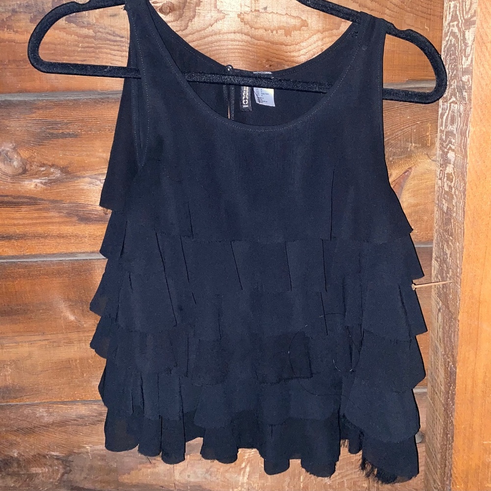 H&M Layered, Cropped Top